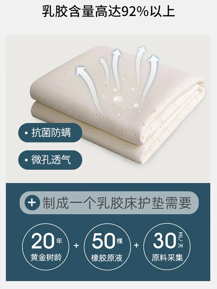 

person protective mat, 1cm latex mattress soft cushion for household anti slip bed bedding, tatami bed mat, kang mat, double