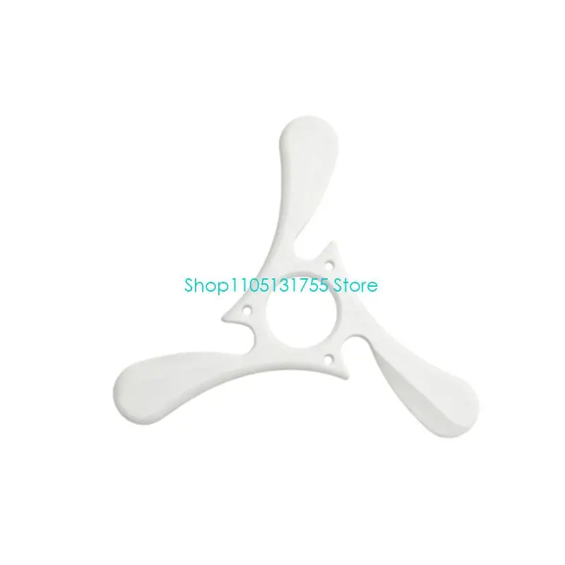 K0EF Dog Outdoor Toss Disc for Dogs, Three Arm Throw Toy with Center Hold Opening, Soft Foam Boomerangs Toy