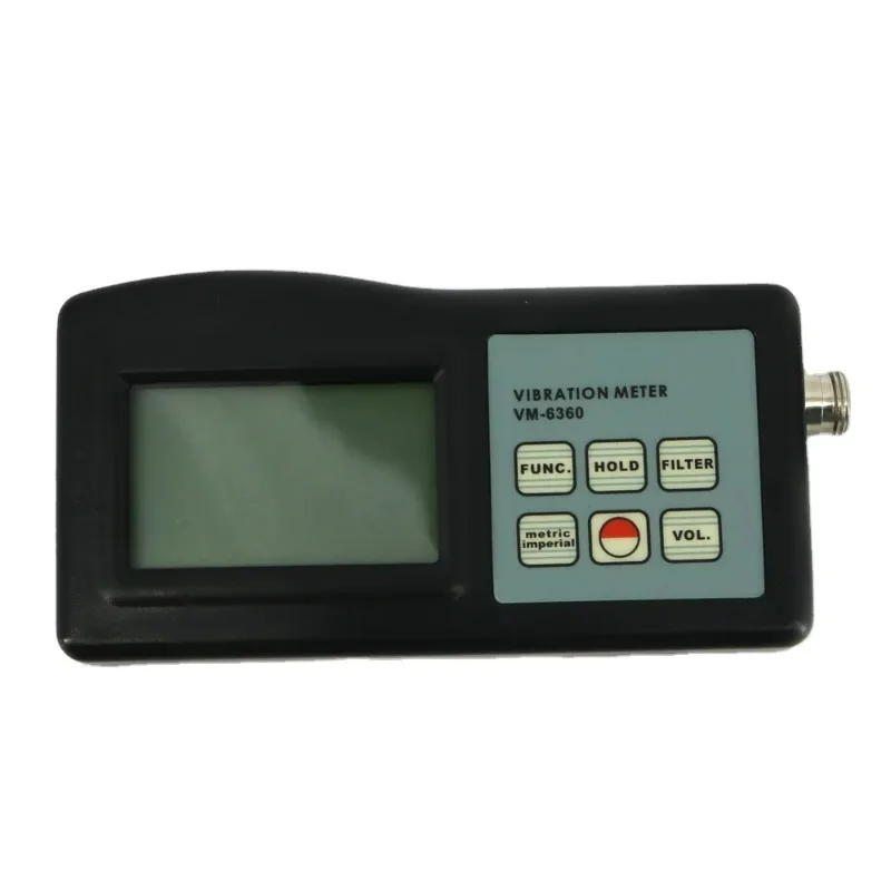 VM6360 Digital Handheld Vibration Meter with RS232 VM-6360+RS232 Vibrometer with Software