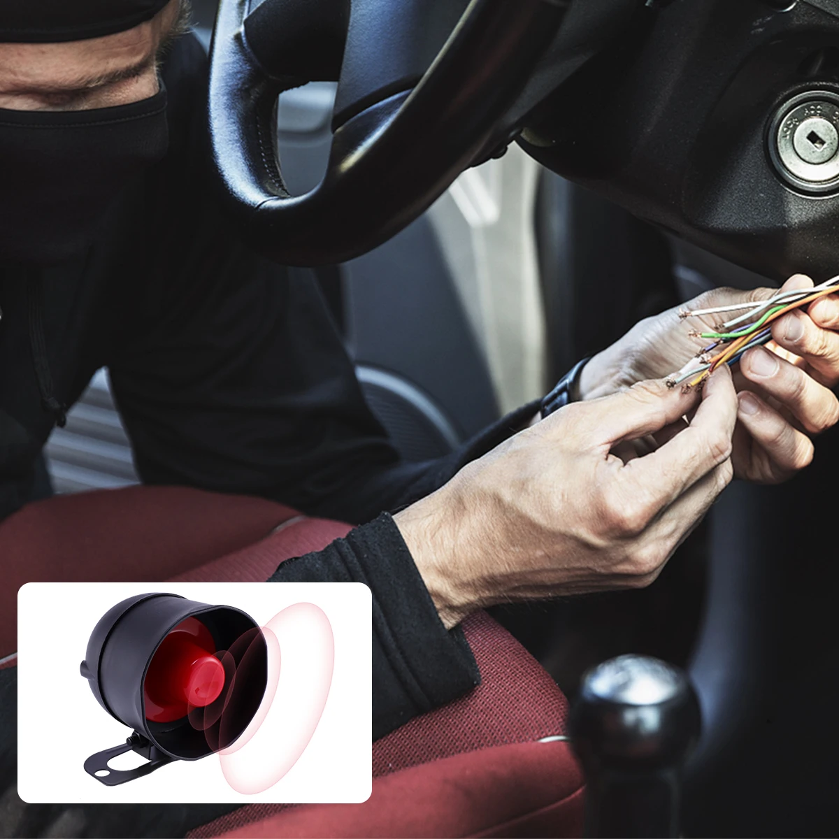 

Remote Auto Anti-theft System Car Burglar Alarm Car