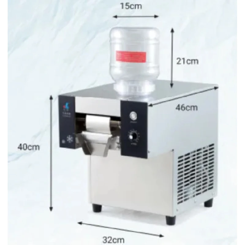 New 0 Kg/Day Automatic Shaved Beverage Commercial Snow Snack Snowflake Hine