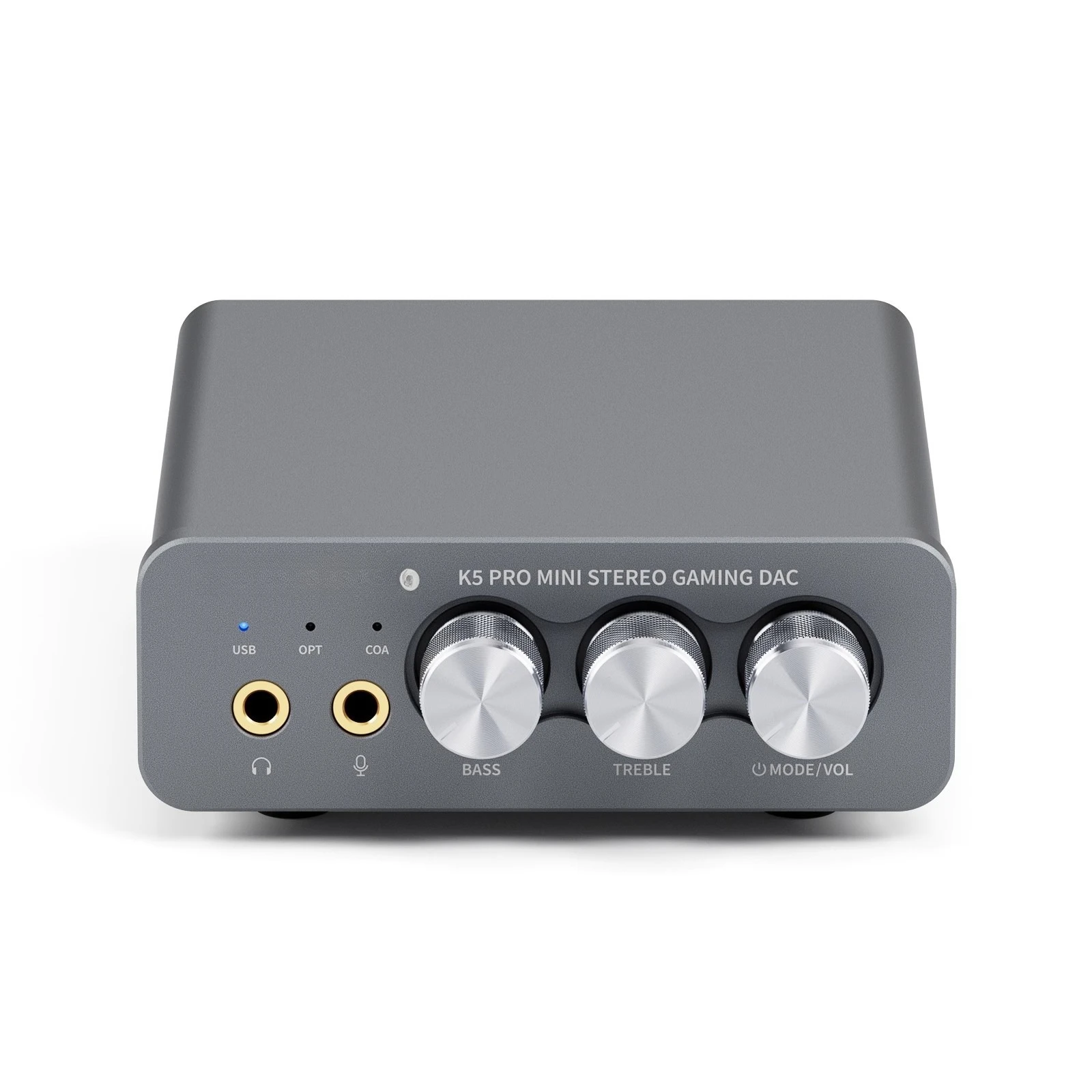 

K5PRO DAC Headphone Amplifier Computer External Sound Card, Desktop Game Decoding Headphone Amplifier