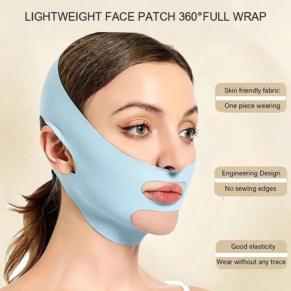 Face Slimming Bandage Face Lifting V Line Shaper Chin Cheek Lift Up Belt Anti Wrinkle Strap Facial Beauty Skin Care Tools view 3
