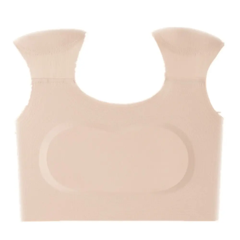 Elastic Seamless Right-angle Shoulder Bra Chest Binder Bustier Wireless Bra Invisible Lingerie Underwear for Women Oversize