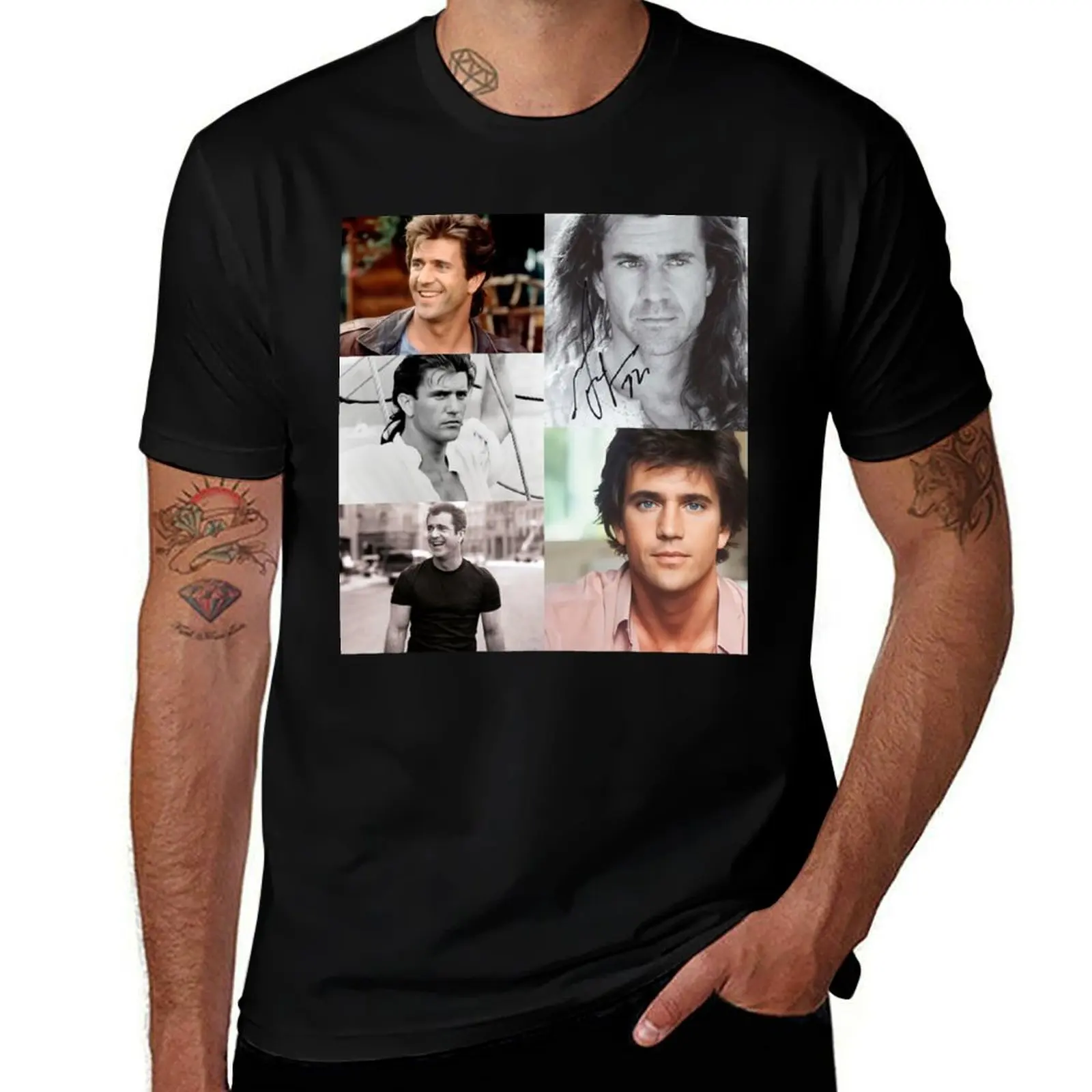 

Mel Gibson Collage autograph T-Shirt Holiday Outdoor T-Shirt