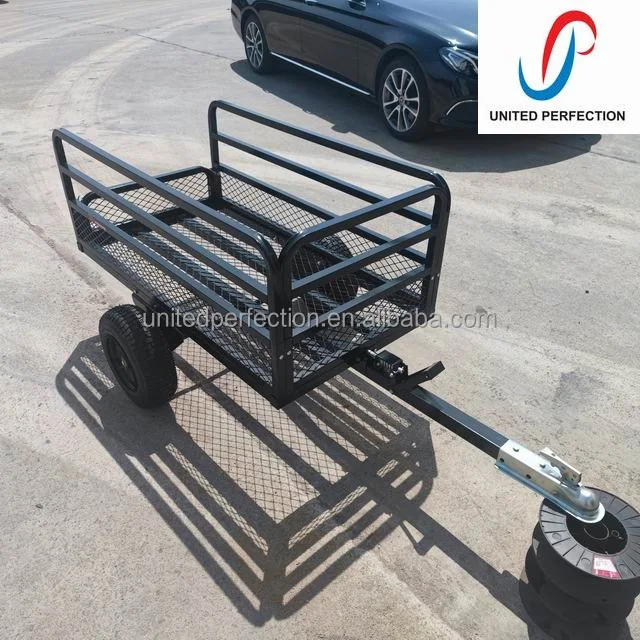 توفير جرار صغير خلف مقطورة قلابة للدراجة النارية ومقطورات ATV مع مقطورات سيارة موك منخفضة