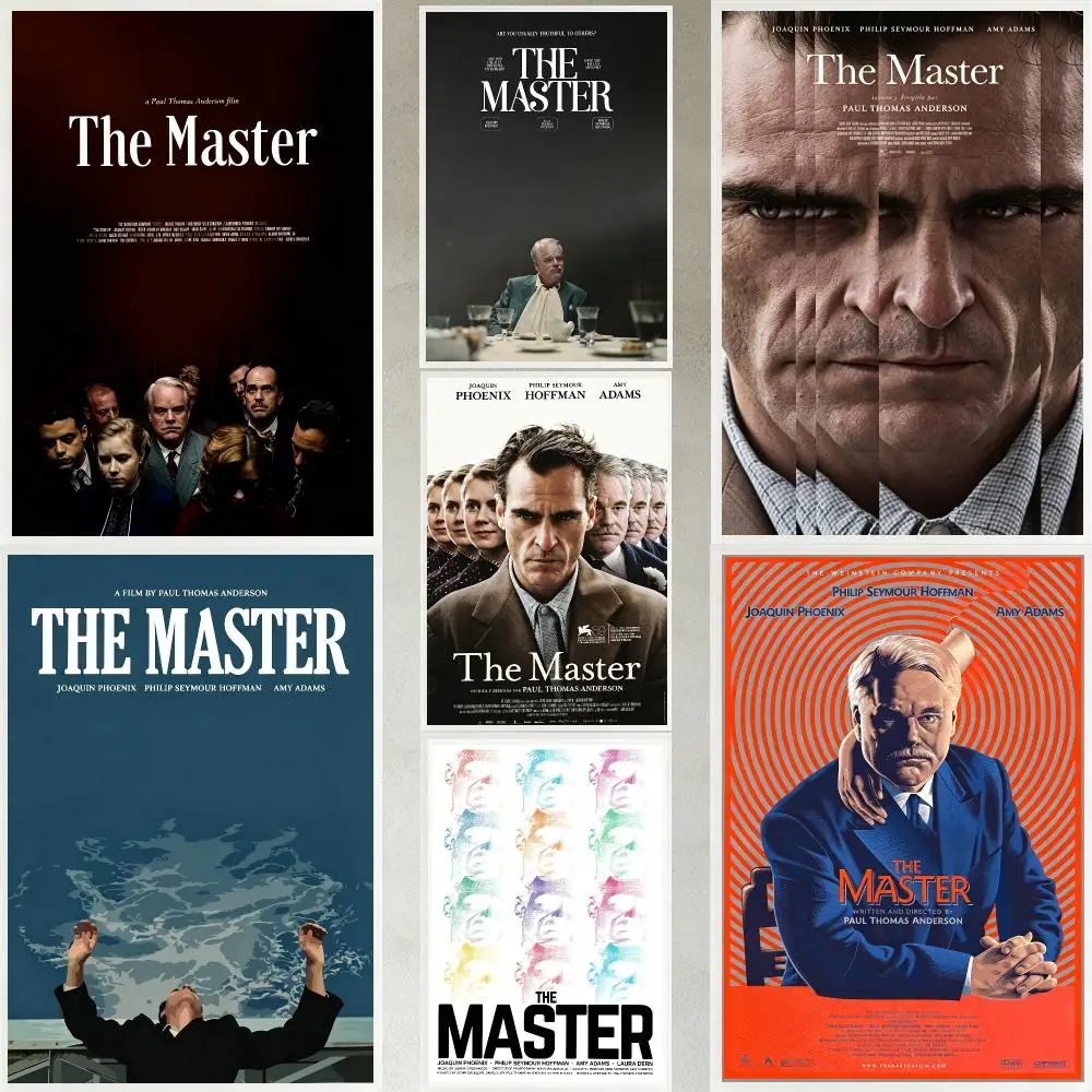 movie The Master Poster Poster HD Waterproof Self-adhesive Art Print Wall Decor for Bedroom Living Room Gift