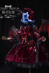 New Mooyiyi cos Remilia Scarlet Cosplay costume Halloween Christmas Role Playing Party Comic Dress New Project customized