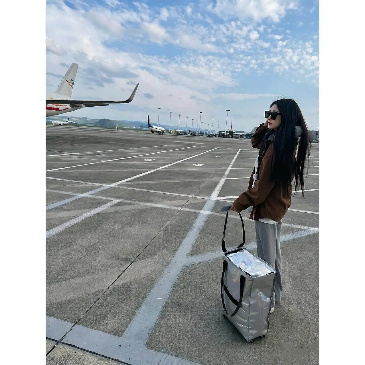Domestic Second Generation HULKEN Large Capacity Outdoor Travel Bag with Detachable Wheels Handy Shopping Cart for Vegetable ...