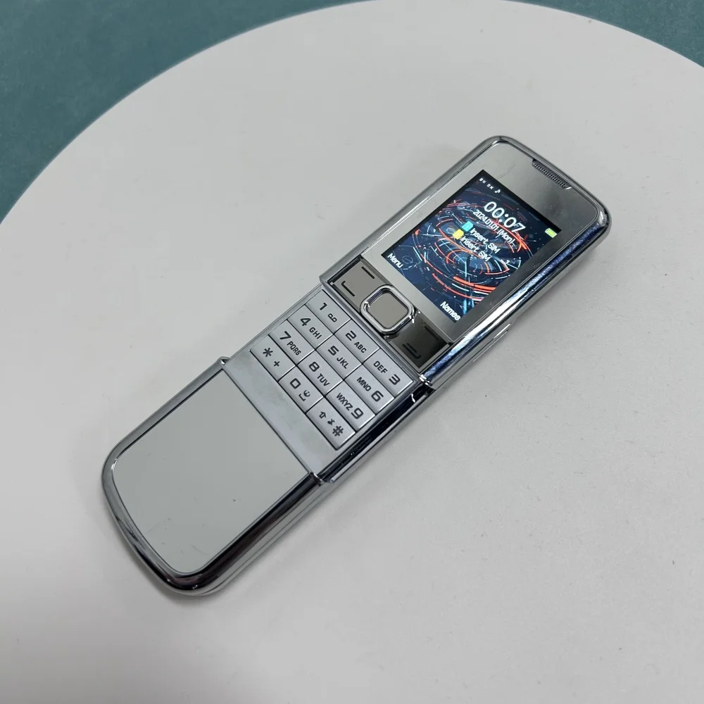 8800 2G Slider CellPhone 2.4inches 240x320 Dual SIM Dual Standby Bluetooth GSM Mobile Phone Multi-language