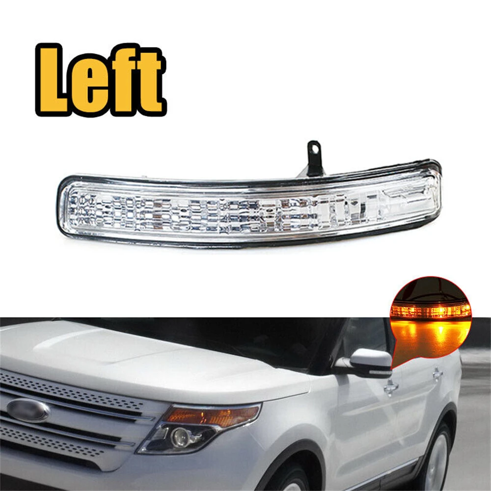 

For Ford Explorer Left Driver Side Mirror Turn Signal Blinker Lamp BB5Z-13B375-A BB5Z13B375A