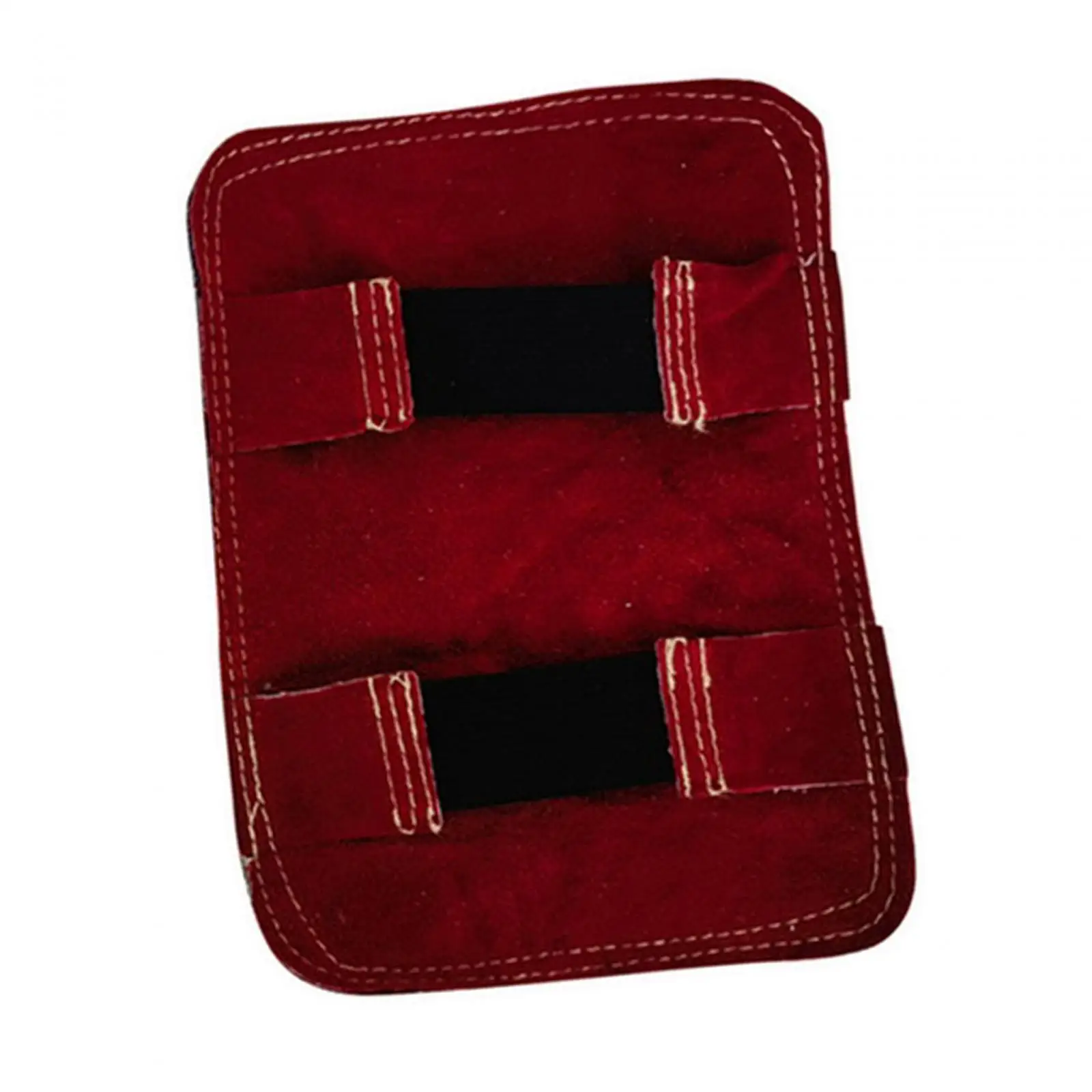 Couro Calor Soldagem Luvas Pad, resistente a altas temperaturas, caldeira Industrial, forno de soldador, fundição de metais, corte, camping