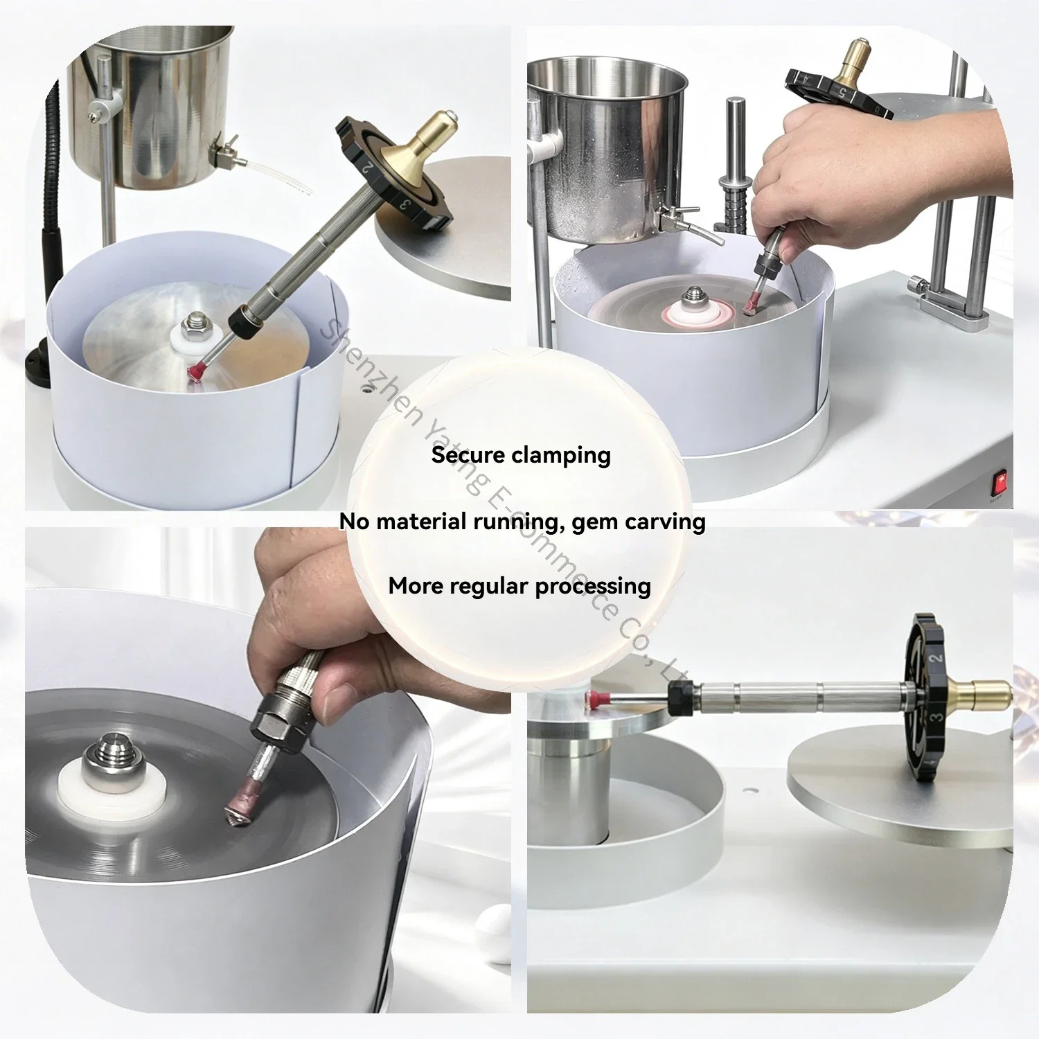 Polishing and Grinding Robot Sticking Stone Rod Gem Processing Gem Grinder Octagonal Hand Faceted Angle Machine