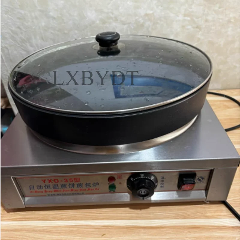 Factory Direct Electric Stuffed Bun Pan Fryer Commercial Gyoza Dumpling Pan Frying Making Machine Fried Dumpling Machine