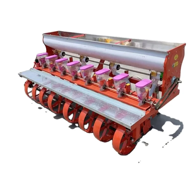 Tractor Seeder Accessories 8 Row Seeding 4 Row Fertilizer