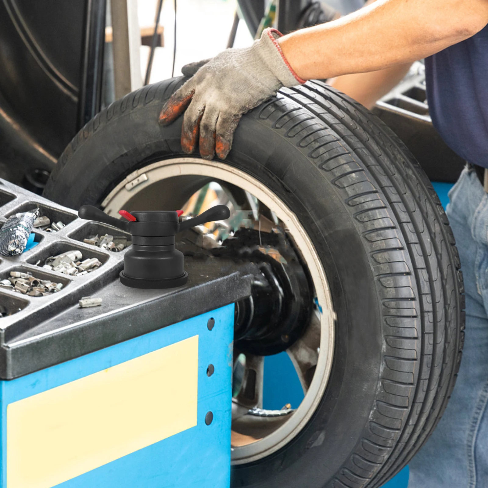 

36mm Quick Wing Nut for Tire Balancer 3T Clip Tool Car Wheel Balancer Hub Shaft Repair Tools Tire Changer Accessories