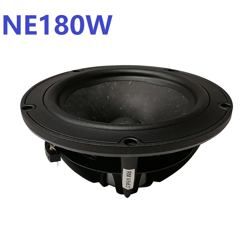 1 sztuka Oryginalny głośnik Vifa NE180W-04/08 6.5'' Neodymowy Midwoofer z aluminiową obudową i membraną z papieru, 4/8 omów, 80W
