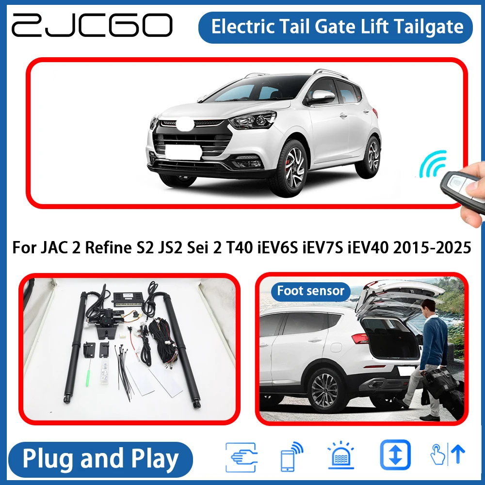 

for JAC 2 Refine S2 JS2 Sei 2 T40 iEV6S iEV7S iEV40 2015-2025 Powered Tailgate Power Liftgate Electric Tail Gate Lift