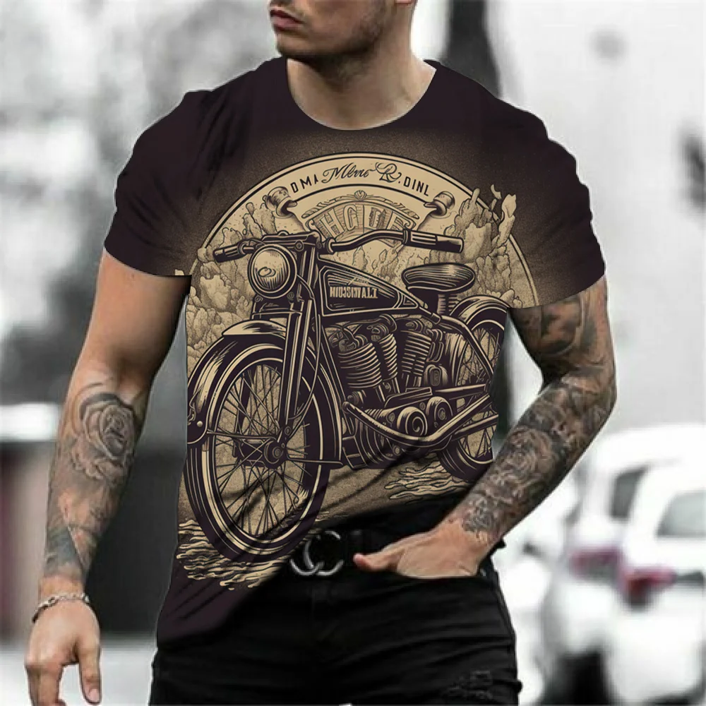 Country Road Take Me Home RideBiker Men T-shirt Motorcycle  Print Short Sleeve Vintage Tops Streetwear Oversized Tee Shirt