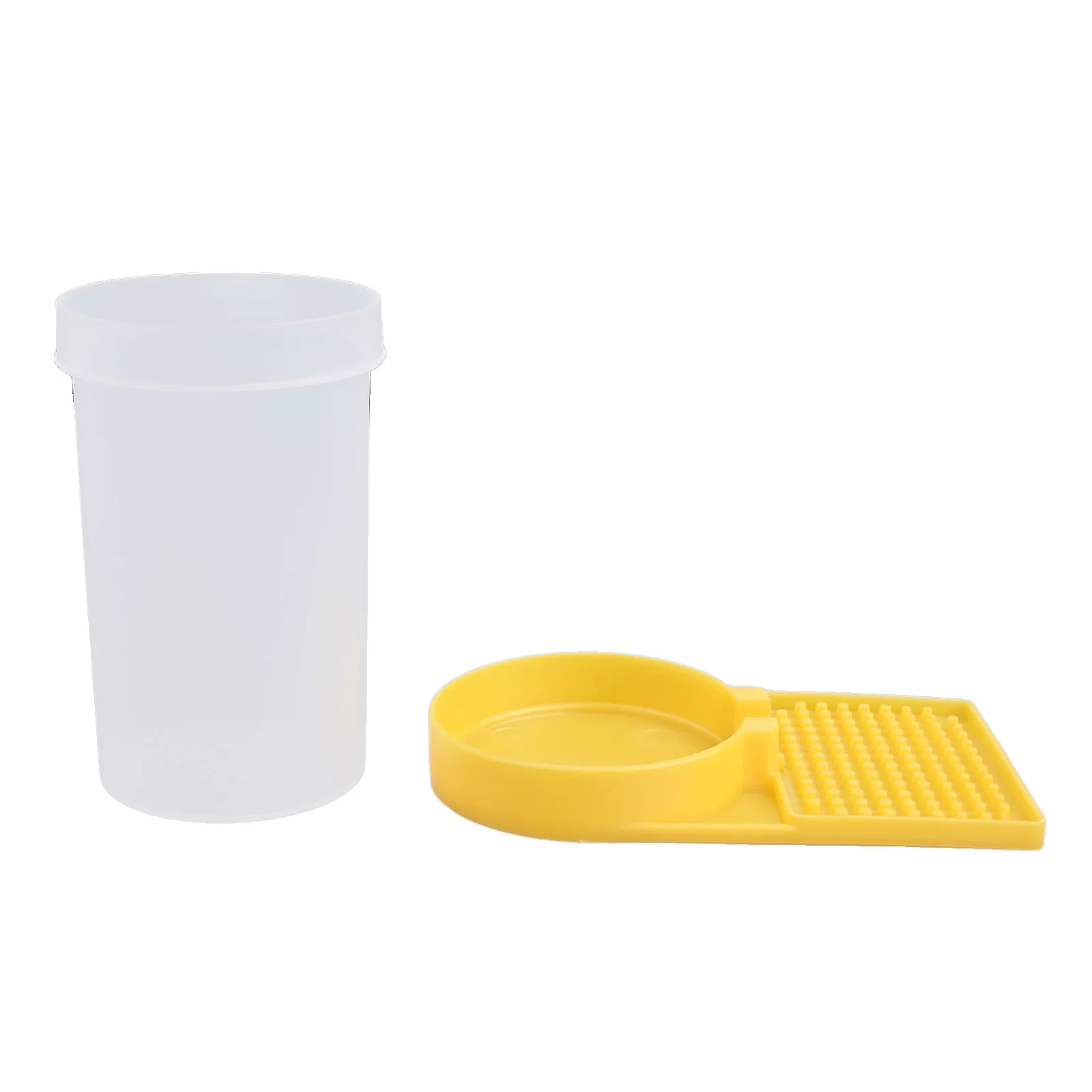 Boîte à eau d'alimentation pour abeilles, mangeoire efficace pour passionnés d'entrée, ruche, miel, abreuvoir en plastique léger et durable
