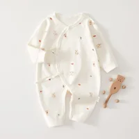 AYNIGIELL High-Quality Newborn Baby Jumpsuit Four Season Cute Children's Jumpsuit 0-6M Cute Baby Girl Male Baby Clothing 6