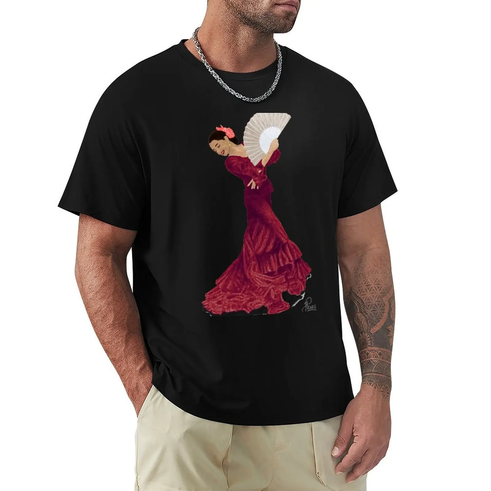 

Beautiful Dancer T-Shirt korean fashion valentines boutique clothes blue archive graphics mens graphic t-shirts big and tall