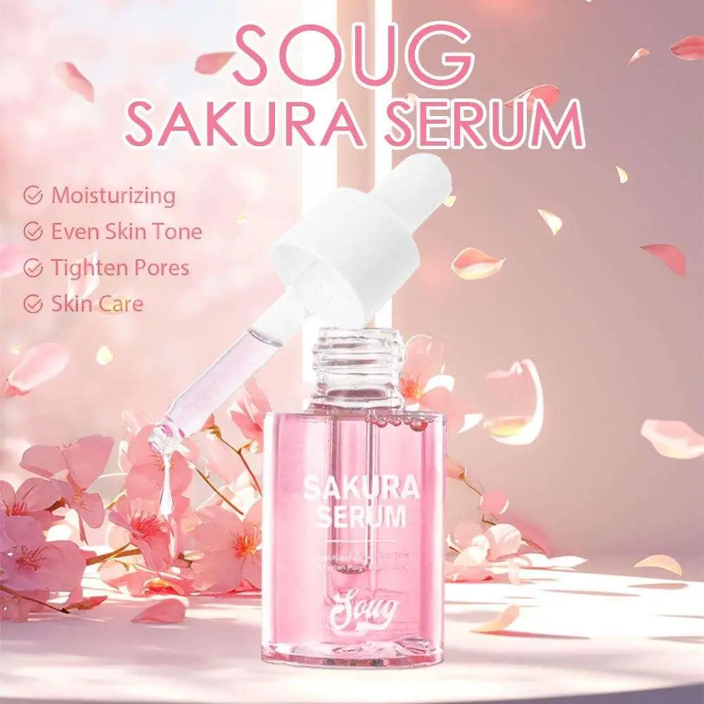 

SOUG Primrose Essence Никотинамид Увлажняет и против морщин Ниацинамид Сакура Эссенция Осветляет Восстанавливающий Уход за кожей