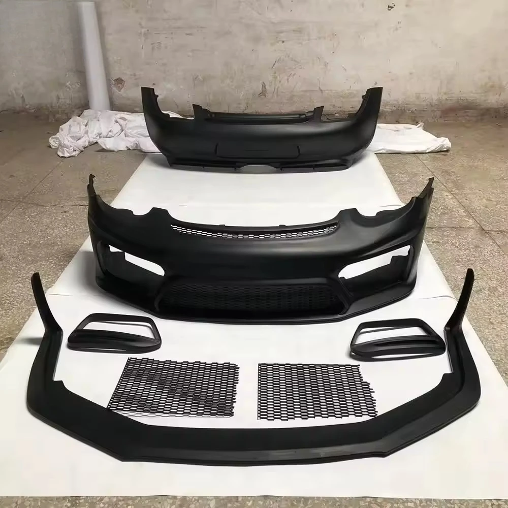 

2009-2012 Cayman Boxster 987.2 Upgraded FRP for front bumper body kit Rear bumper facelift body kit