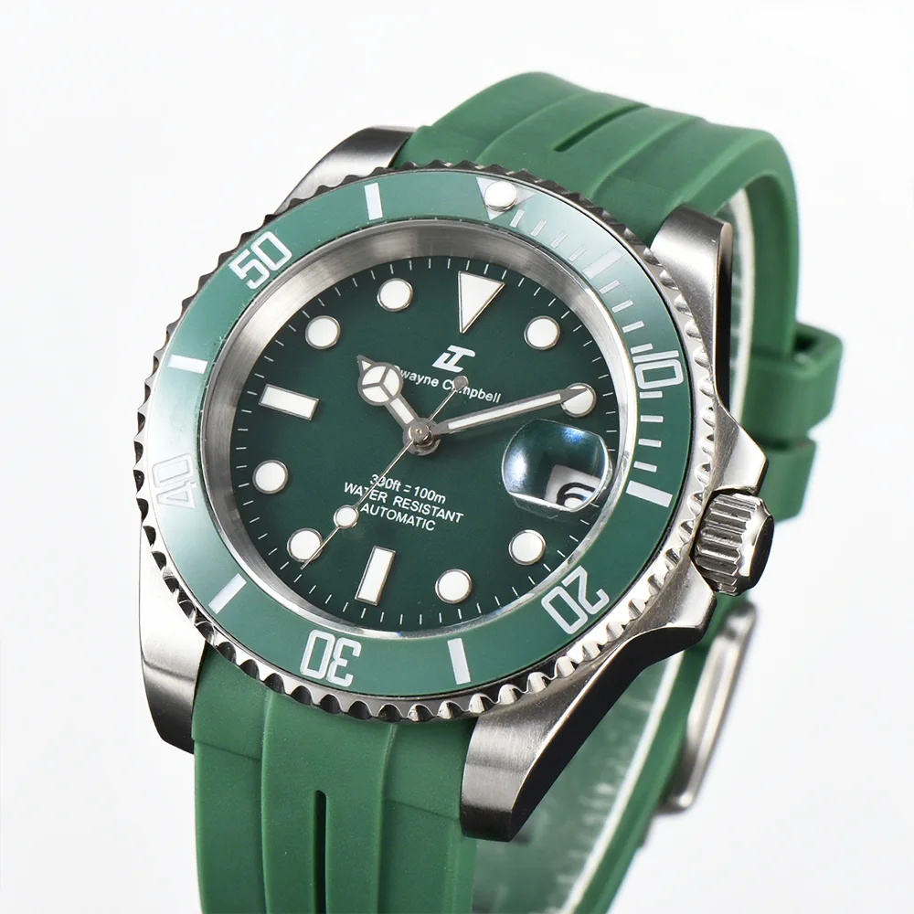 

Automatic Mechanical Watch Men's - For NH35 Movement Casual Business Fashion Style Waterproof Wristwatch