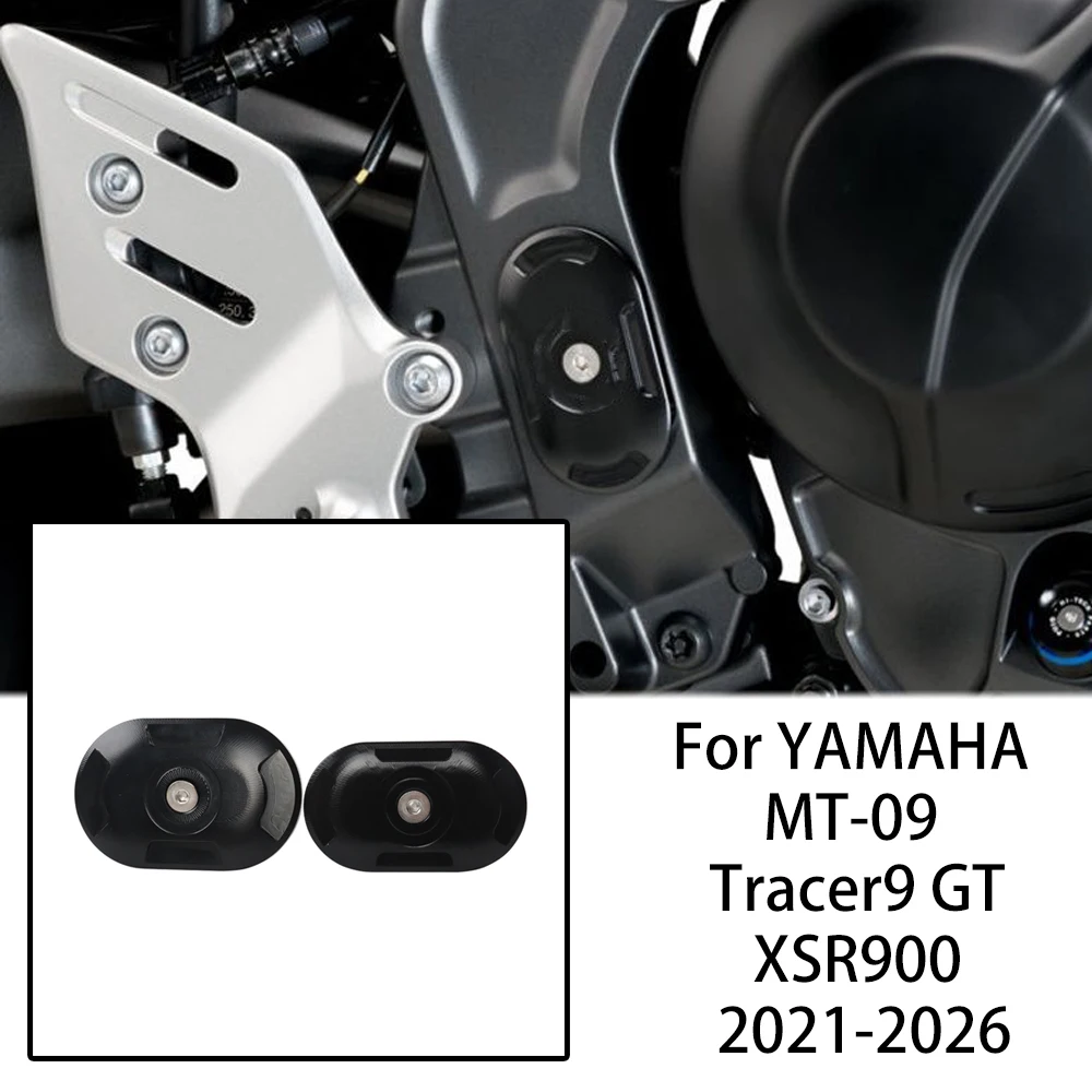 

Motorcycle CNC Aluminum Chassis Covers For YAMAHA MT-09 SP Tracer9 GT XSR900 Y-AMT 2021-2026 Accessories