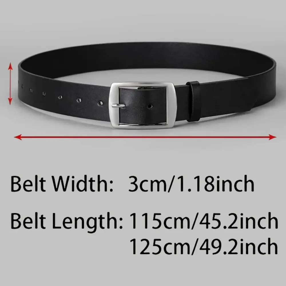 Neue Luxus Gürtel für Männer PU Leder Gürtel Metall Pin Schnalle Hohe Qualität Berühmte Marke Designer Hüftgurt Gürtel für Jeans Männer Gürtel – Detail 2