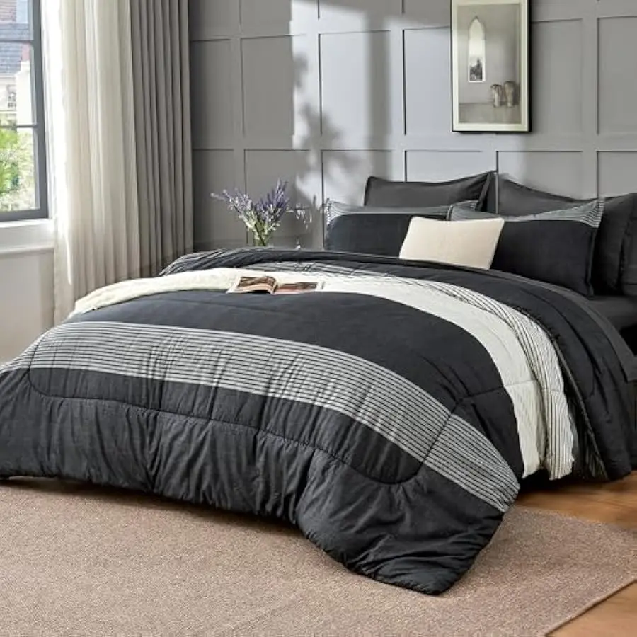 Andency Full Bed in a Bag Comforter Set