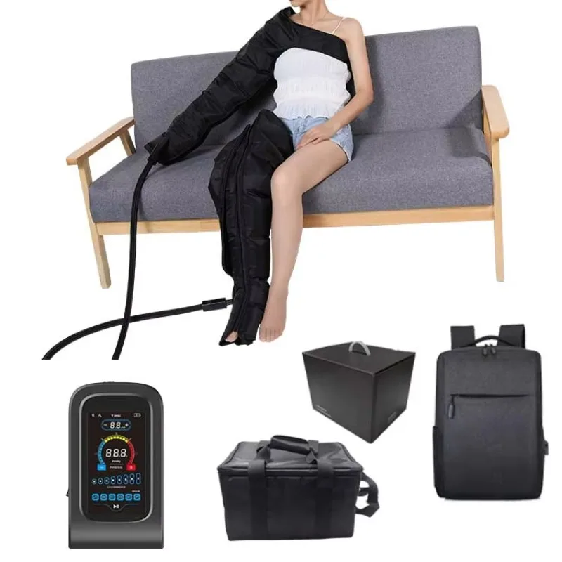 Leg Recovery System Air Compression Massager Boots Compression Massage Device for Sports Leg Muscle Circulation Relax