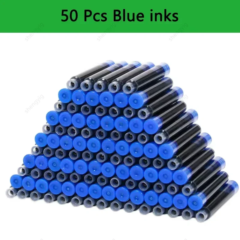 53-teiliges Füllfederhalter-Set mit austauschbarer Tinte, schwarze/blaue/rote Tinte, EF-Schulstifte, Bürobedarf, Schreibwaren zum Schreiben von Kalligraphie-Stift