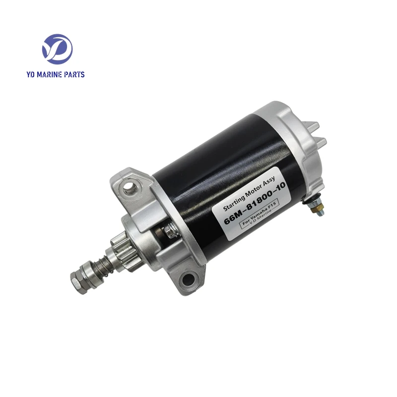Starter Motor for Yamaha 9.9HP 13.5HP 15HP 66M-81800-00 66M-81800-02 Boat accessories