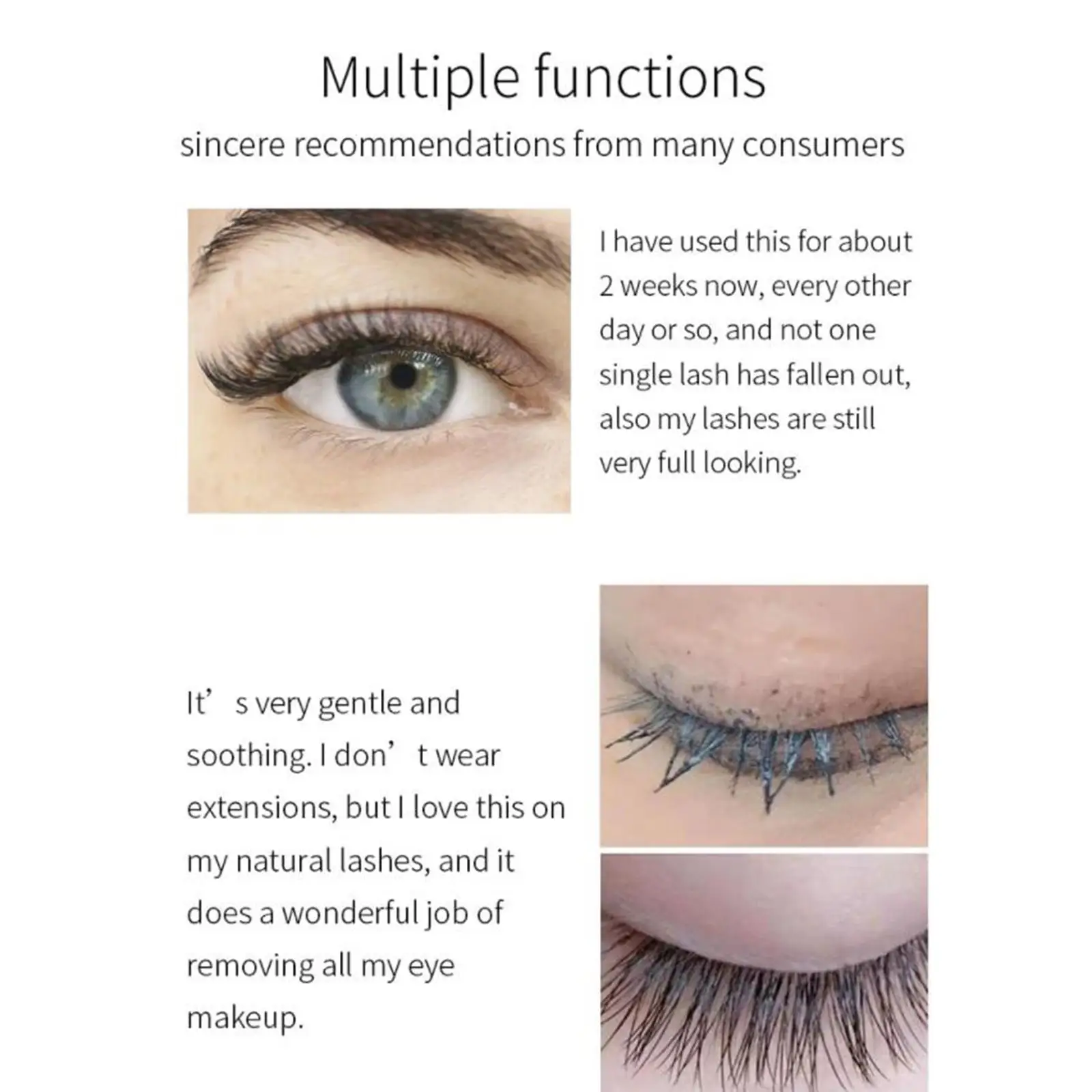 4x50ml プロフェッショナルアイラッシュフォームクリーナーエクステンションシャンプーメイクアップリムーバー