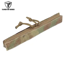 Bolsillo de administrador táctico con cremallera, accesorio de gancho y bucle, cierre de cremallera para bolsa de administración, portador de placa estándar MBAV Crye AVS