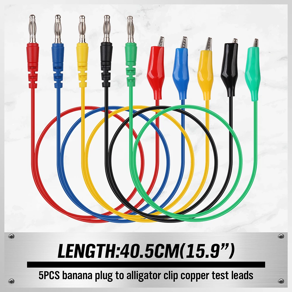 22-Pc Back Probe Kit: Color-Coded, Insulation-Piercing Probes + Alligator Leads — Auto Electrical Diagnostics Made Fast