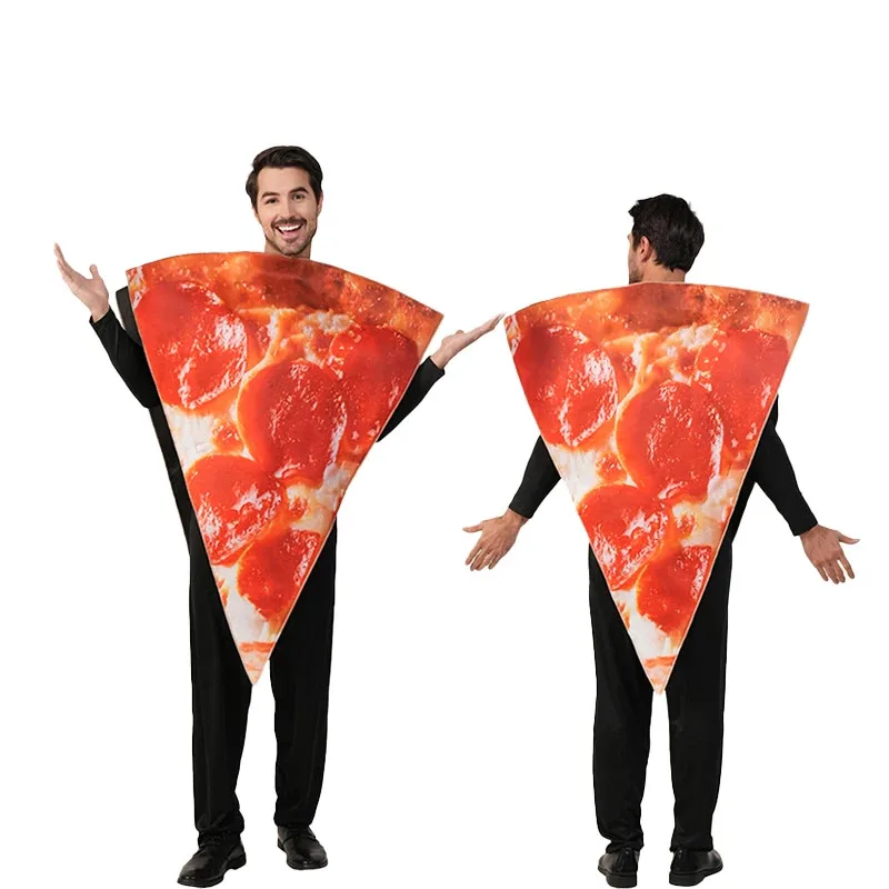 

Adult Unisex Parody Pizza Costume ,Carnival Festival Funny Food Cosplay Performance Party Costume
