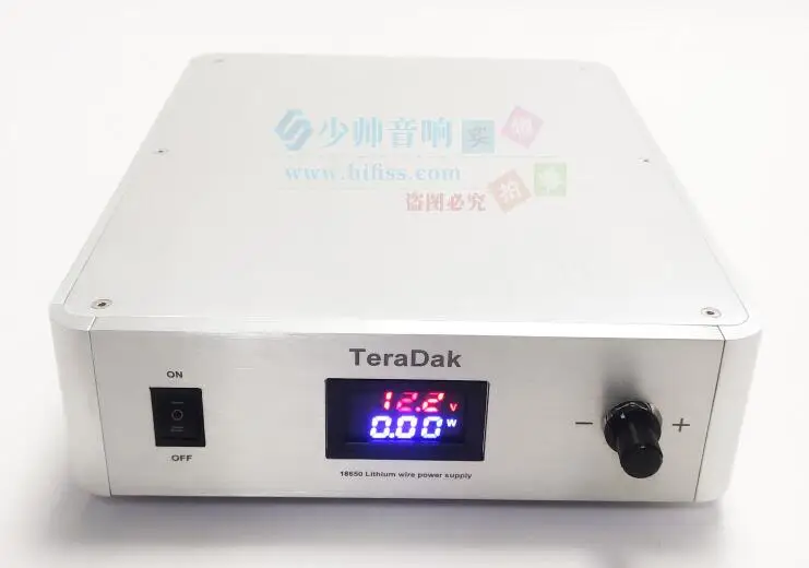 بطارية TeraDak18650 منخفضة الضوضاء الخطية امدادات الطاقة قابل للتعديل الجهد USB واجهة رقمية 20400Mah قدرة عالية