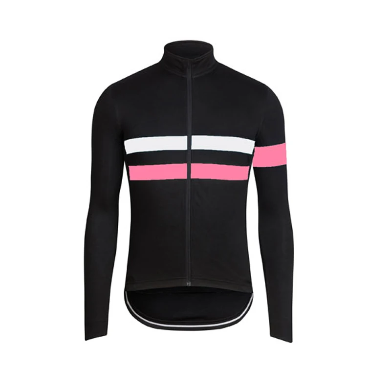 2024 NEW Black Men Autumn Bicycle Clothing Road Racing Clothes Breathable Spring Bike Shirt Long Sleeve Cycling Jersey