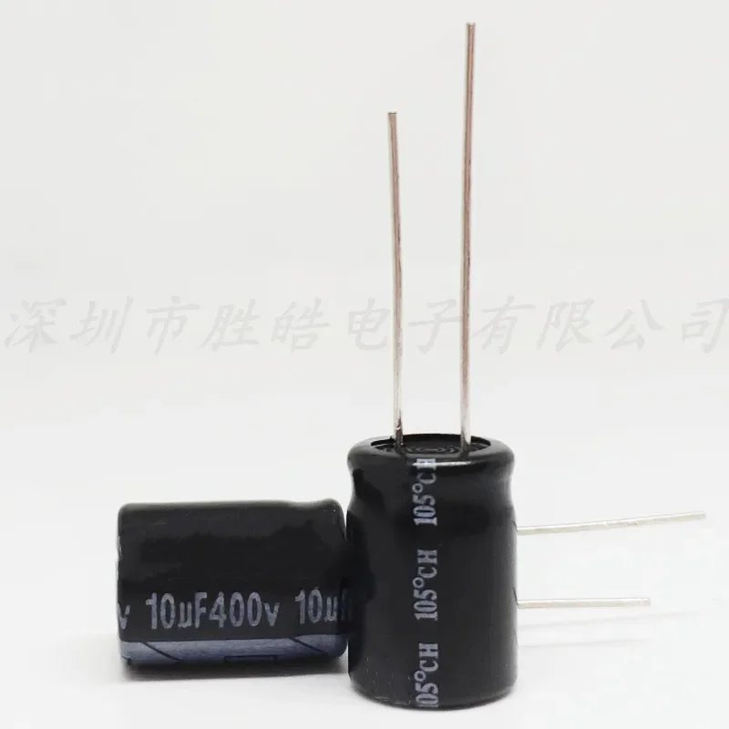 

(10PCS) 400V10UF Volume：10x17mm Straight Plug Aluminum Electrolytic Capacitors