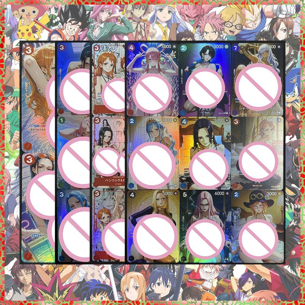 Collectibles Card DIY ACG One Piece Anime Alvida Vinsmoke Reiju Kozuki Toki Hiyori Games Toys Festivals Birthday Gifts