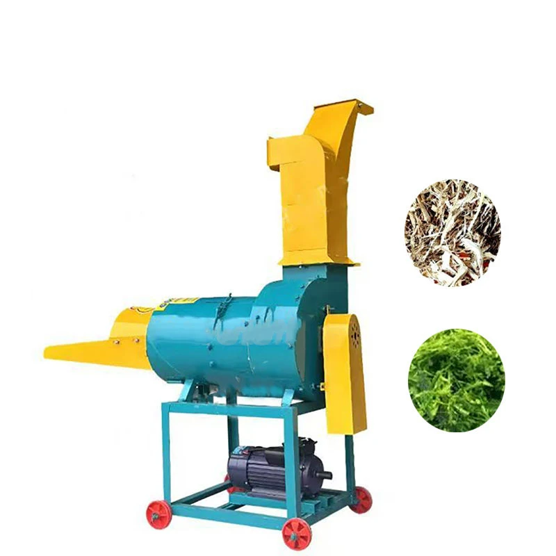 

New Windwheel Home Chaff Cutter, Silage Maker for Cattle Sheep Farming with High-Ejection Secondary Crushing