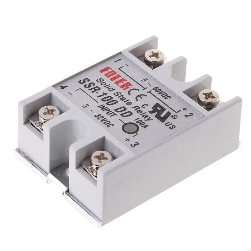 

2025 New SSR-100 DD Module 100A 3-32V for DC Input 5-60V for DC Output