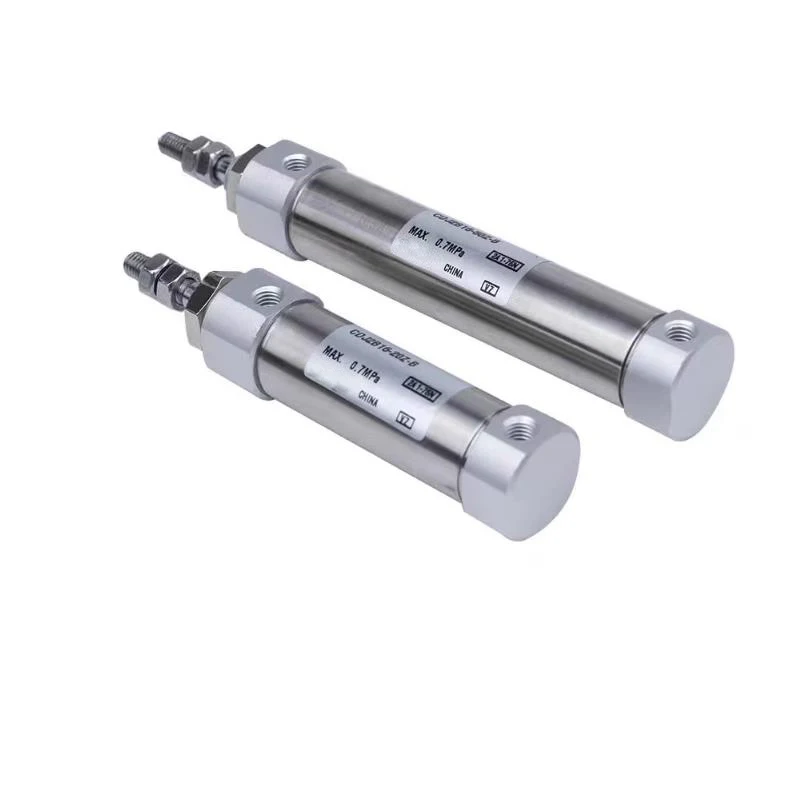 CDJ2L16-50,60,75,100-B CJ2L16-75B CDJ2L16-75  Standard Air Cylinder Round Type with double foot mountinod CJ2B  CDJ2B series