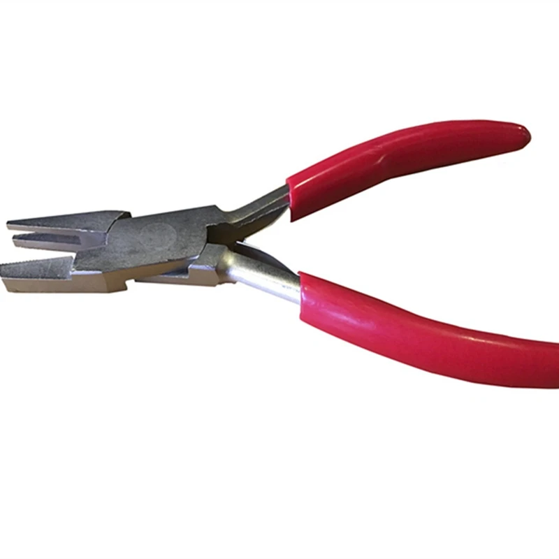 Imagem -03 - Plástico Alicate Crimper para Plástico Espiral Vinculativo Espinhos Vermelho e Prata Metal Cortador pc