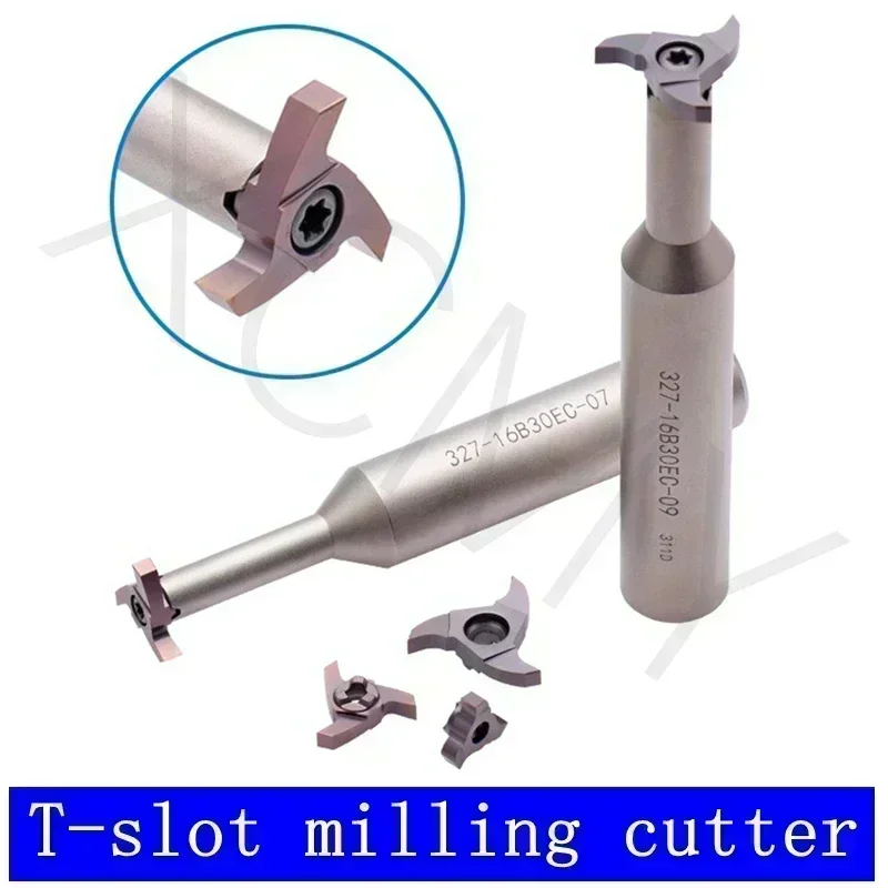 T-slot MB-05GR 07GR 09GR milling cutter TXC whirlwind Slotting cutter 1mm 1.5mm 2mm 3mm CNC T di slot Carbide Inserts holder