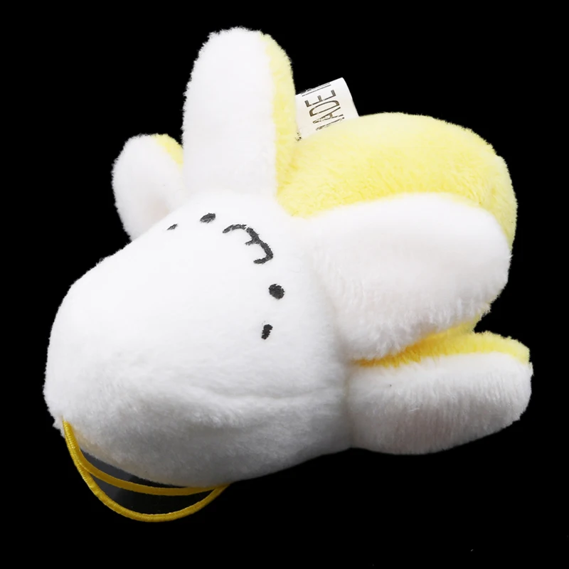 3/5 pçs super bonito banana pelúcia brinquedos bonecas pequena banana amarela pelúcia celular pingente natal casamento presente de aniversário