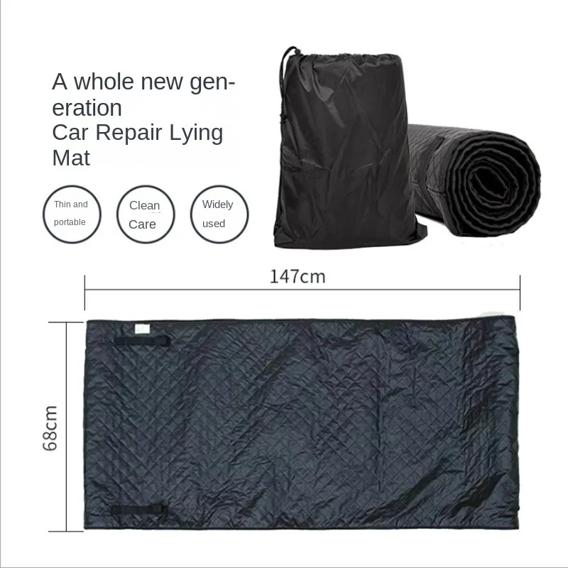 Car repair mats, car repair sleeping mats, portable car repair mats for home travel, rolling floor mats, portable repair tools